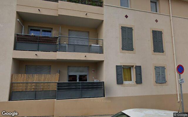 Façade : 55 rue  Georges Duby, Aix-en-Provence