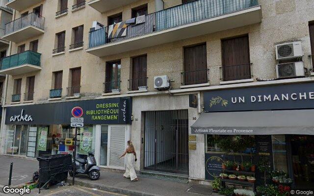 Façade : 30 boulevard de la République, Aix-en-Provence