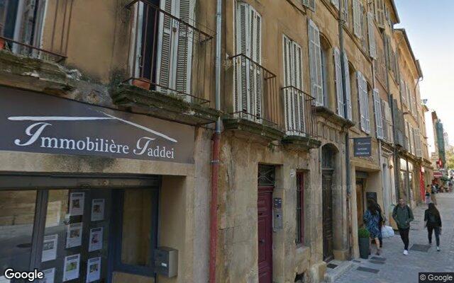 Façade : 23 rue  Mignet, Aix-en-Provence